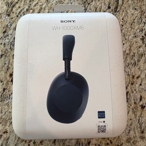 Sony WH-1000XM6 Best Wireless Noise Cancelling Headphones in might night blue